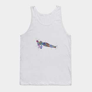 Female kettlebell weight Tank Top